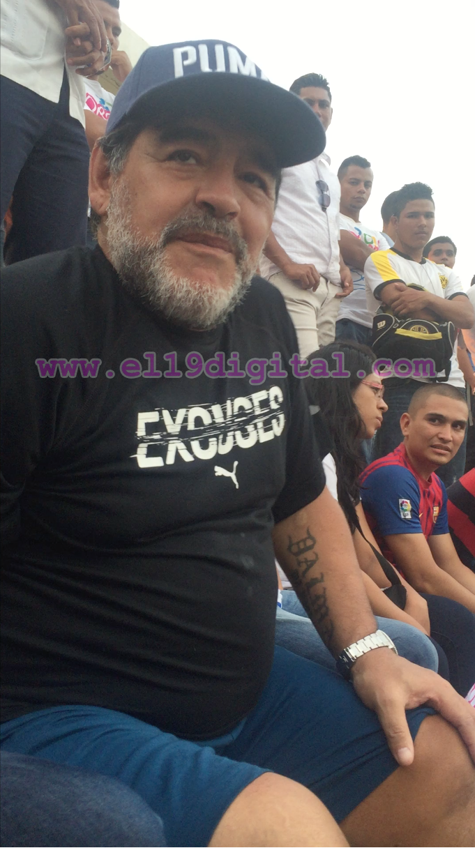 Maradona en Nicaragua